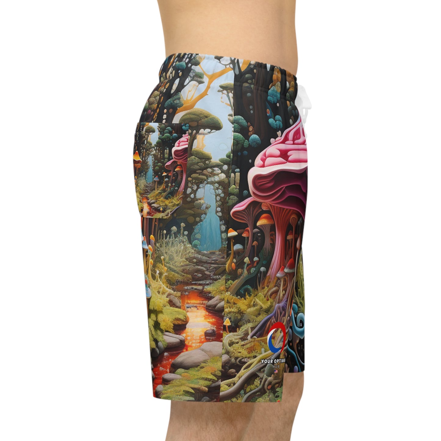 Valentina Sforza - Psychedelic Streetwear Shorts