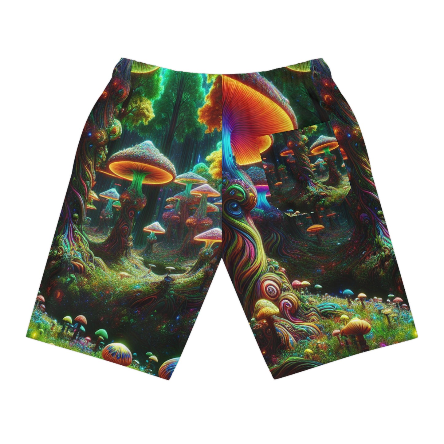 Isabella Dal Ponte - Blacklight Reactive Shorts