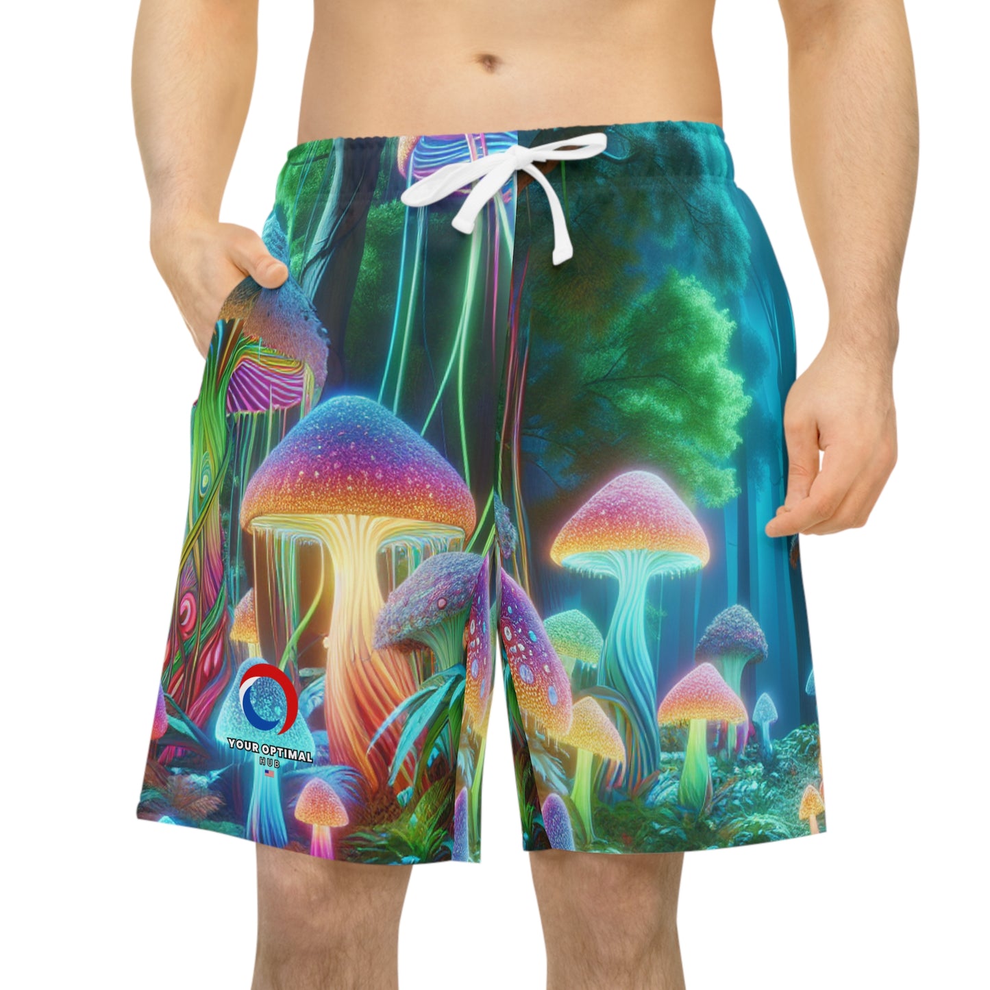 Isabelle Fiorucci - Psychedelic Streetwear Shorts