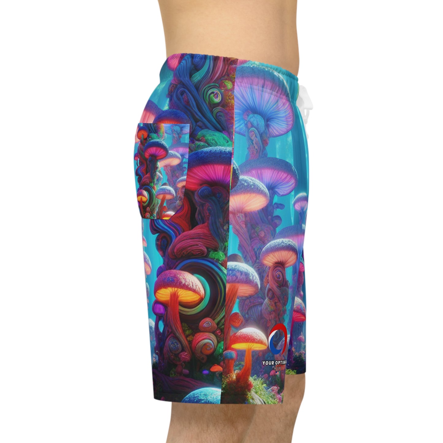 Clarissa DeLune - Blacklight Reactive Shorts