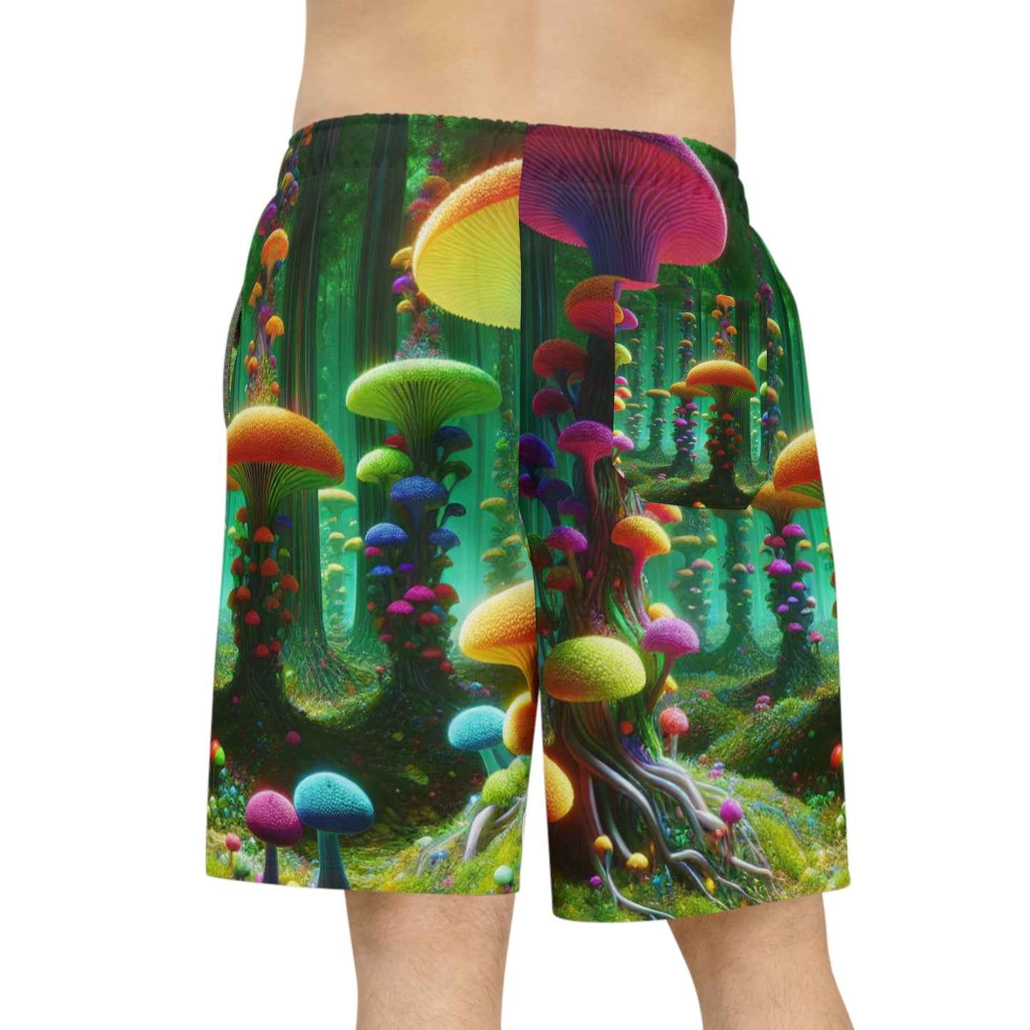 Raphaelle Verona - Psychedelic Streetwear Shorts