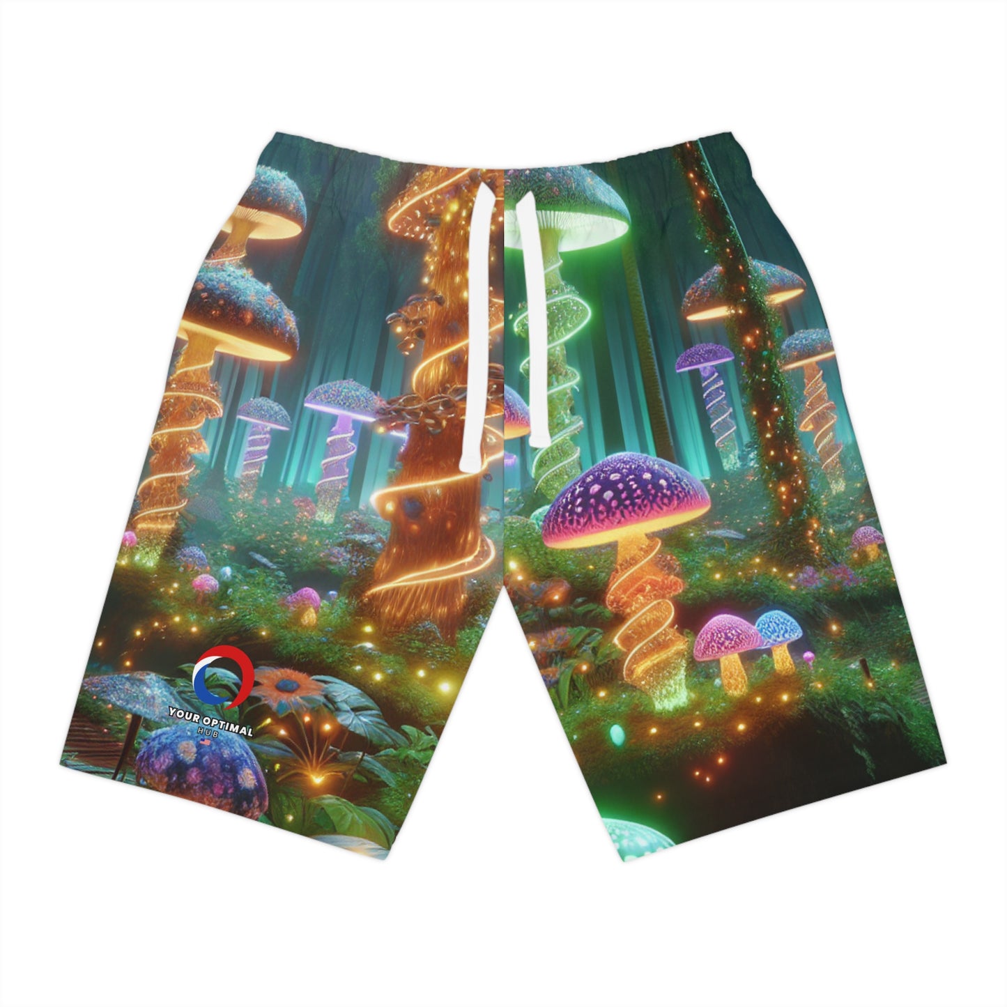 Alessandra Caravaggio - Blacklight Reactive Shorts