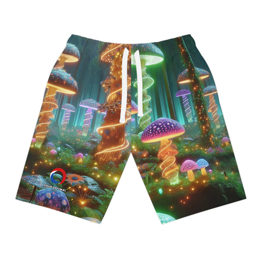 Alessandra Caravaggio - Blacklight Reactive Shorts