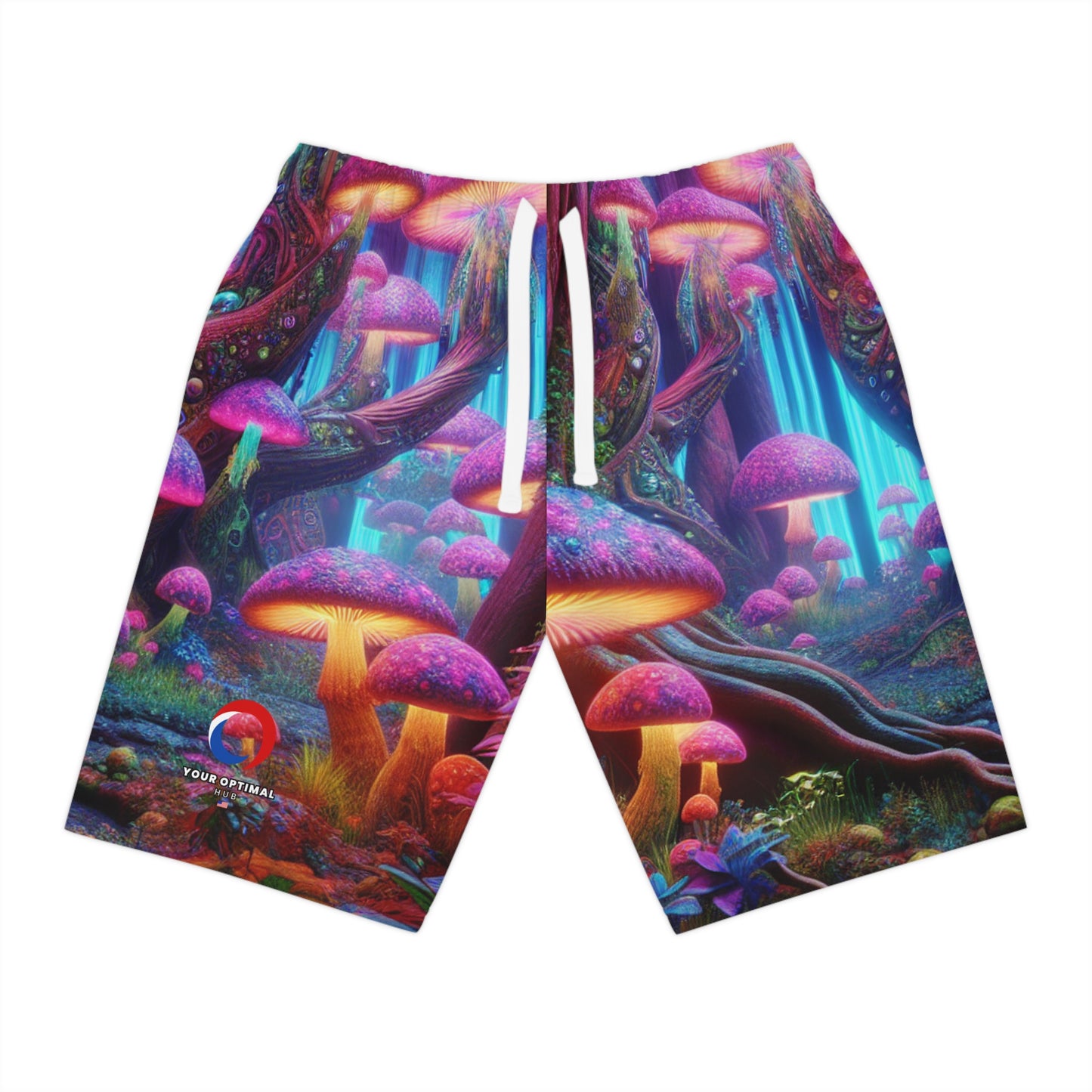 Fidelia Rossini - Psychedelic Streetwear Shorts