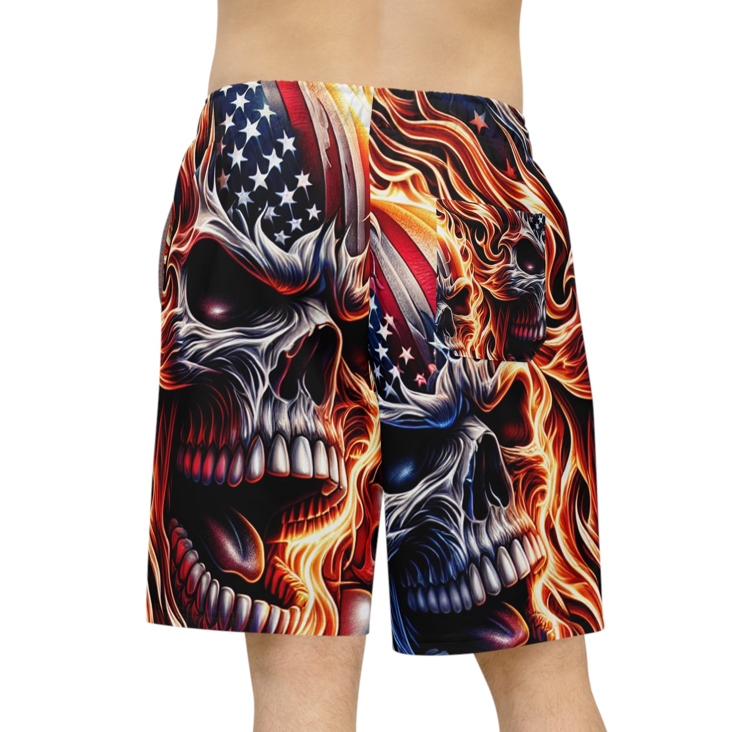 Incandescence Patriot Shorts - Patriotic Streetwear