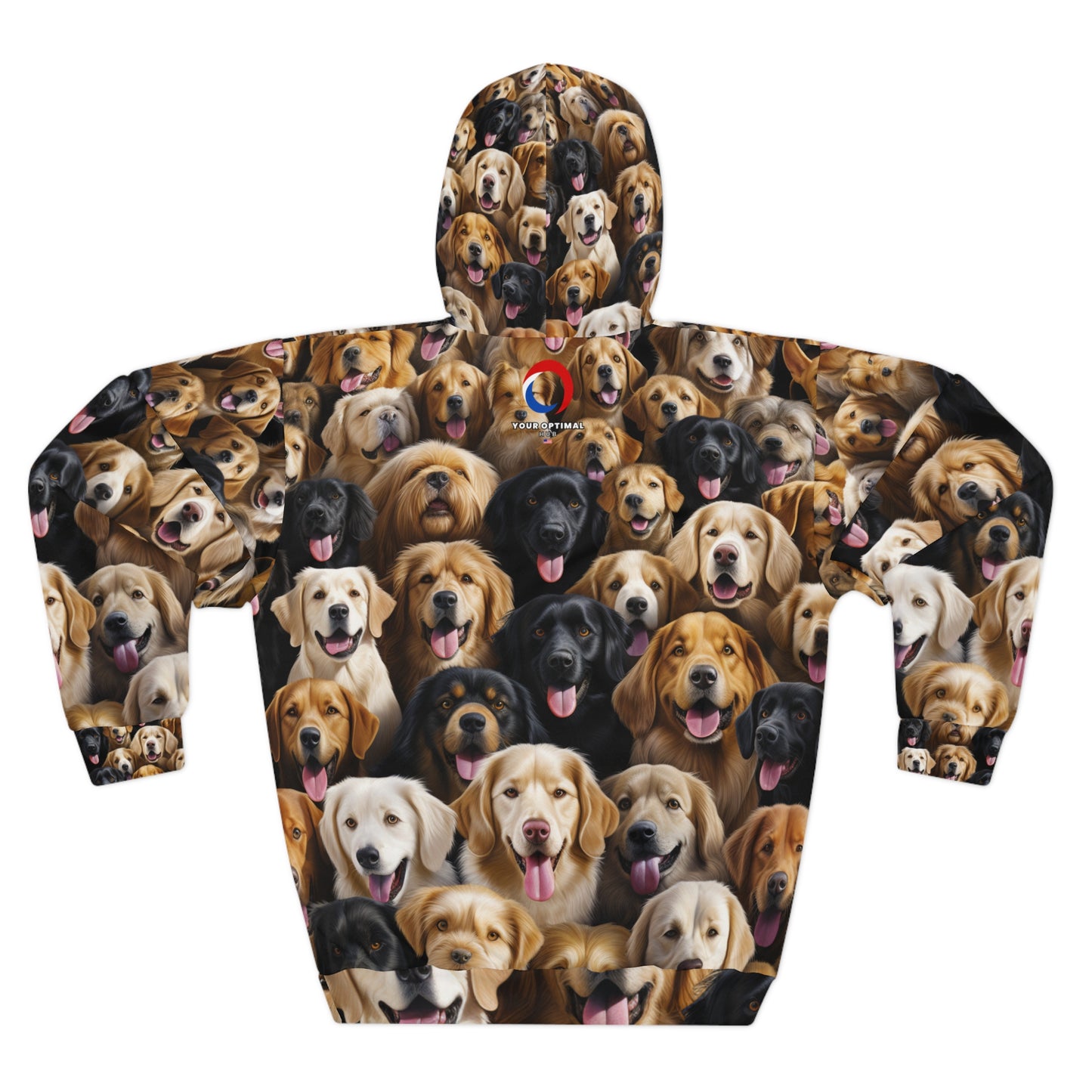 Ultra-Sharp Dog Portrait Hoodie - Bold Dog Art Hoodie