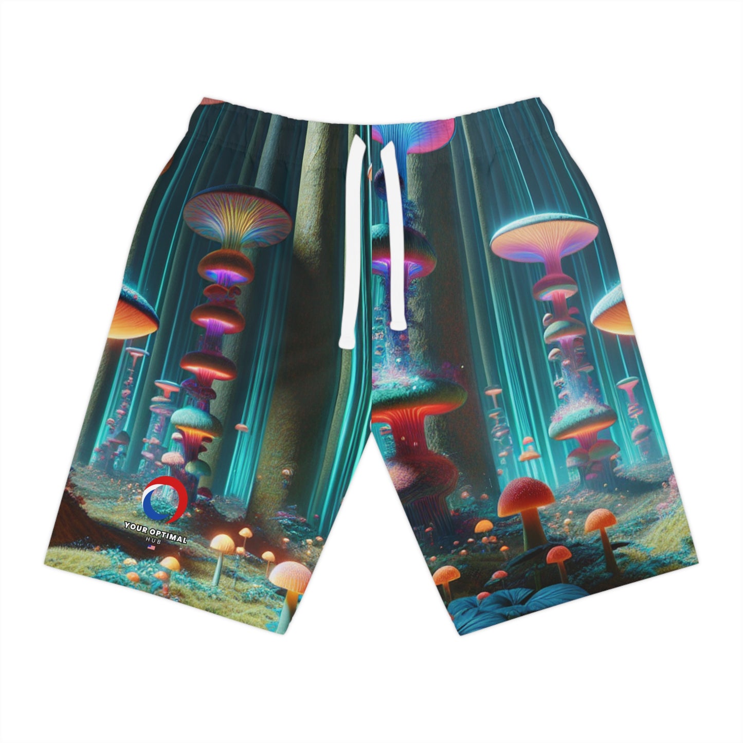 Alessandra Caravaggio - Psychedelic Streetwear Shorts