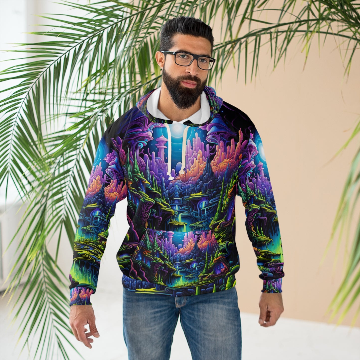 Eleanor Castelluci - Psychedelic Streetwear Hoodie