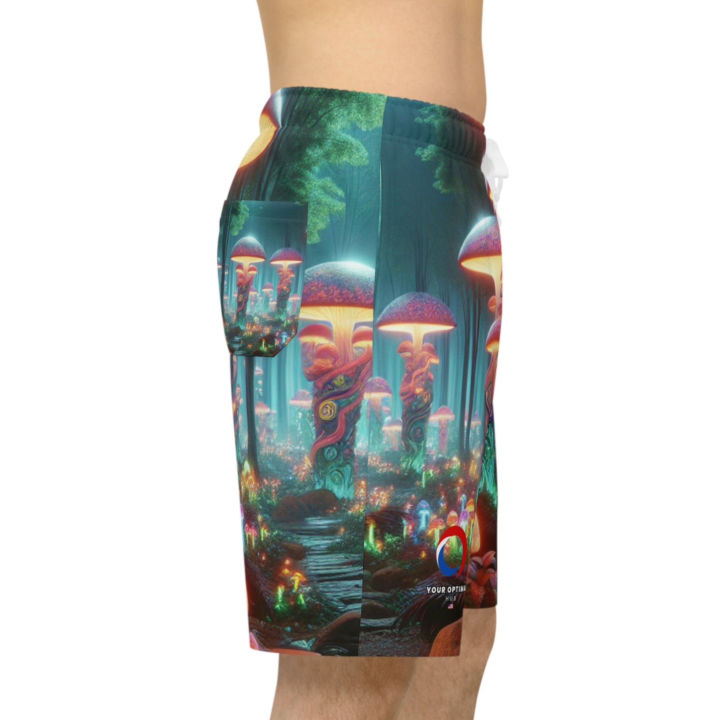 Isabella Fontaine - Blacklight Reactive Shorts