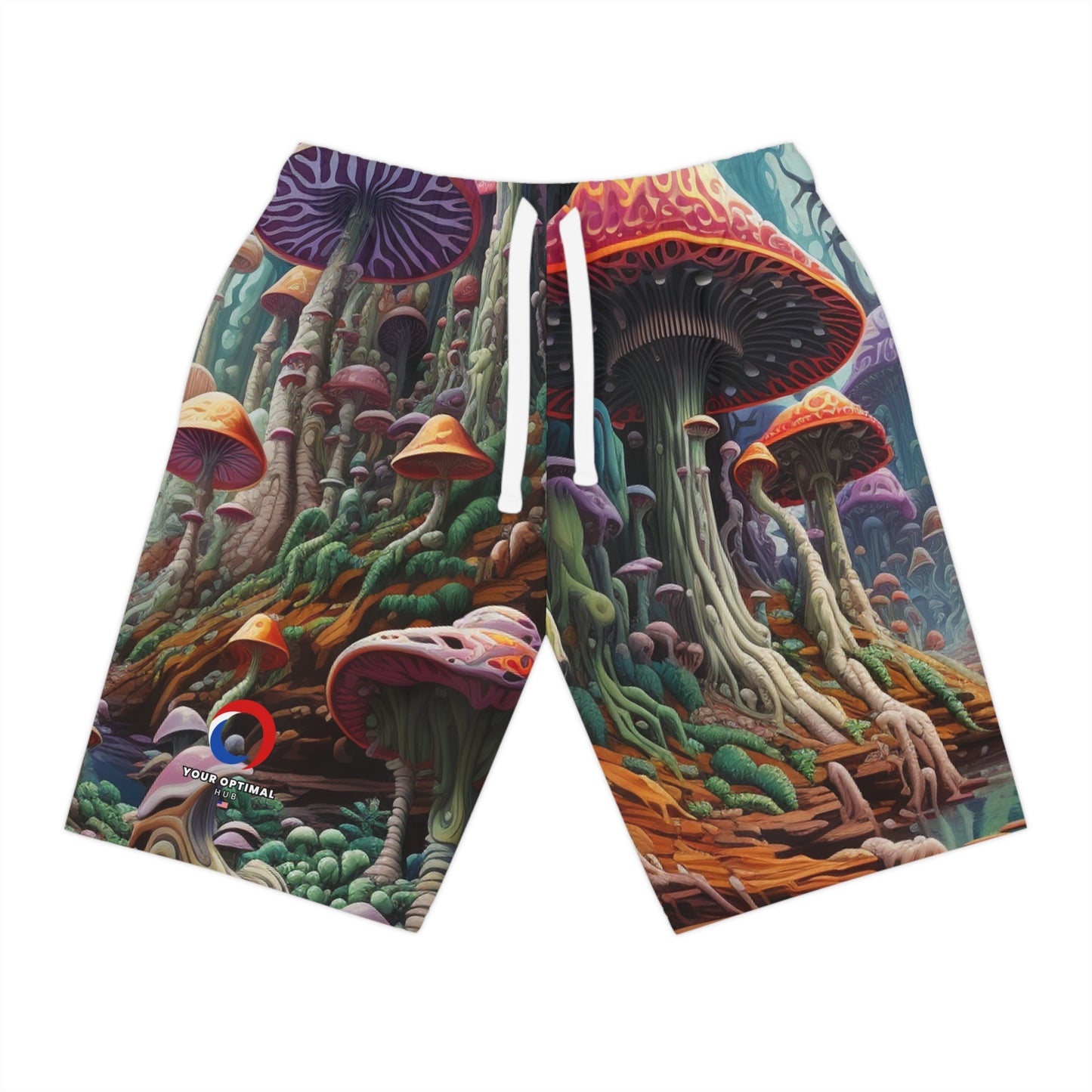 Eloise de Lyon - Psychedelic Streetwear Shorts