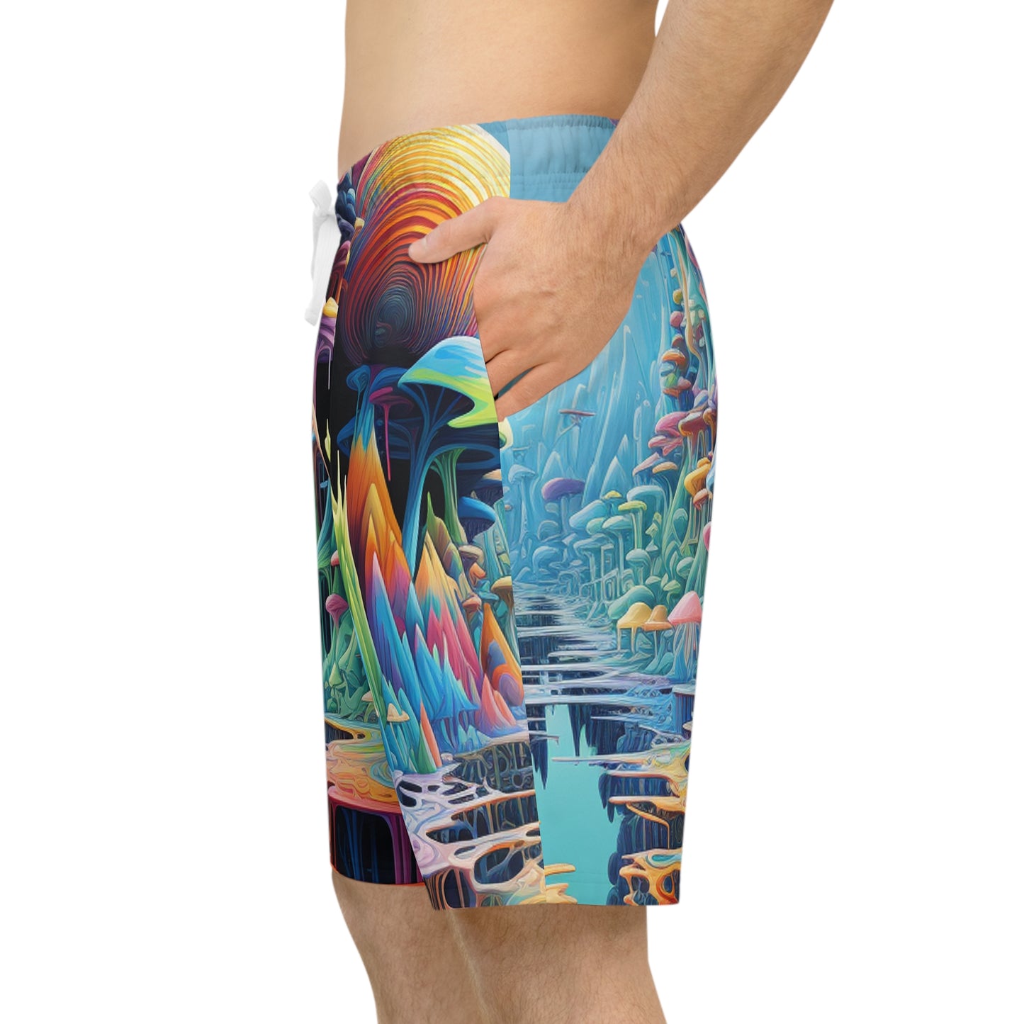 Antonio Bellamore - Psychedelic Streetwear Shorts