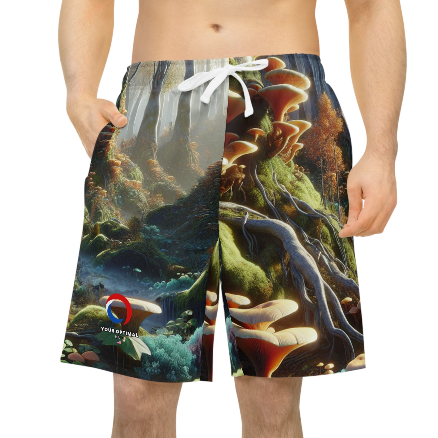 Benedicto Rossetti - Psychedelic Streetwear Shorts