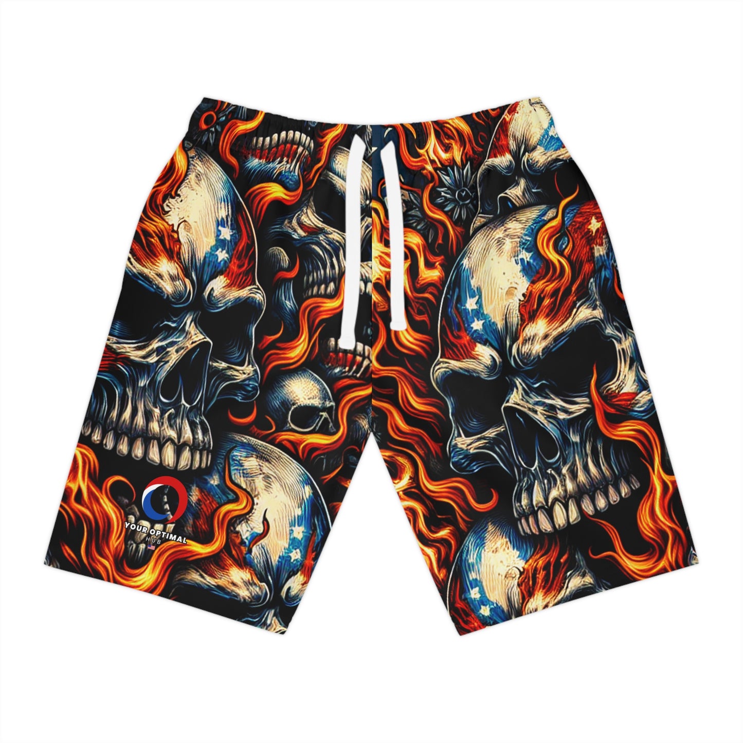 Flameborn Freedom Shorts - Patriotic Streetwear