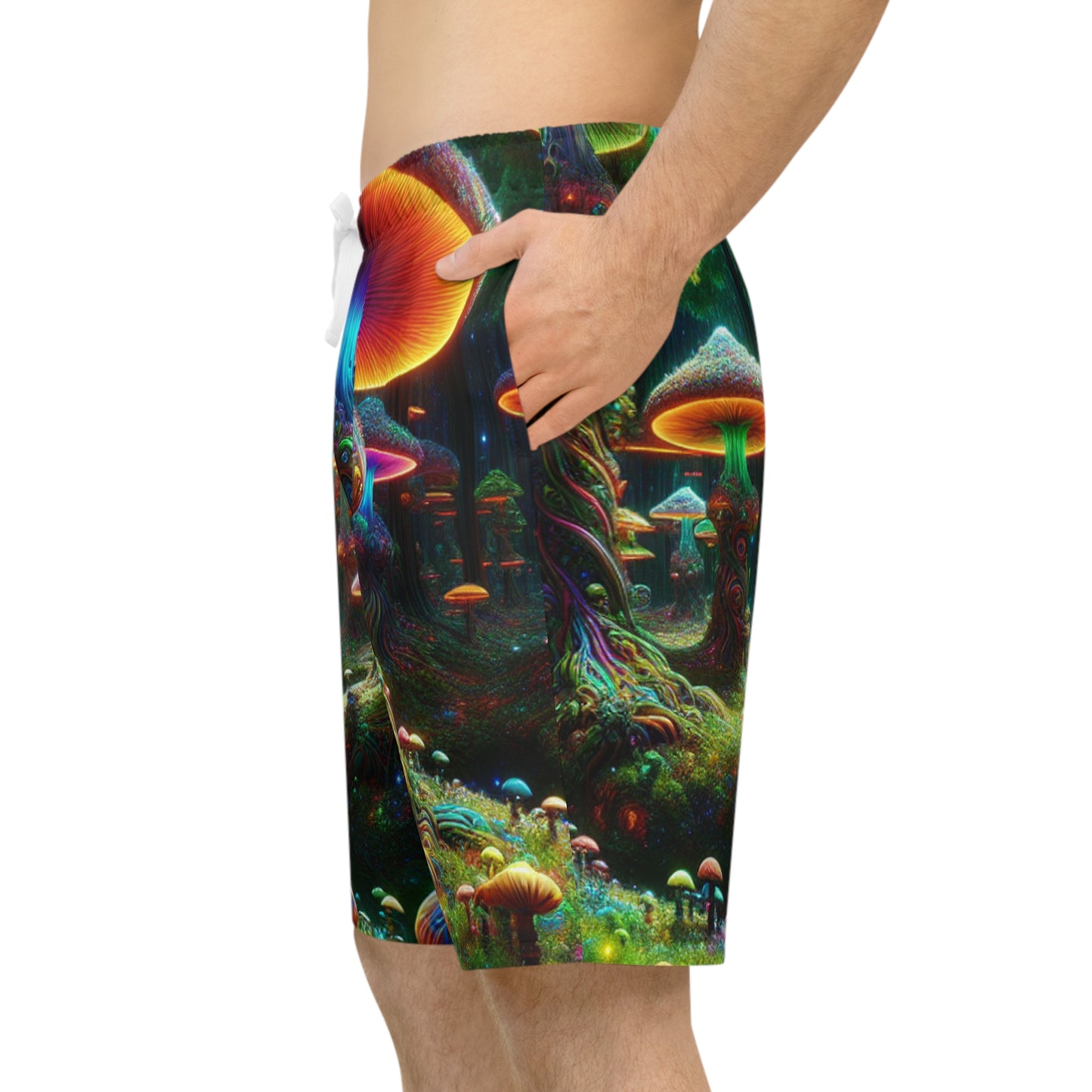 Isabella Dal Ponte - Blacklight Reactive Shorts