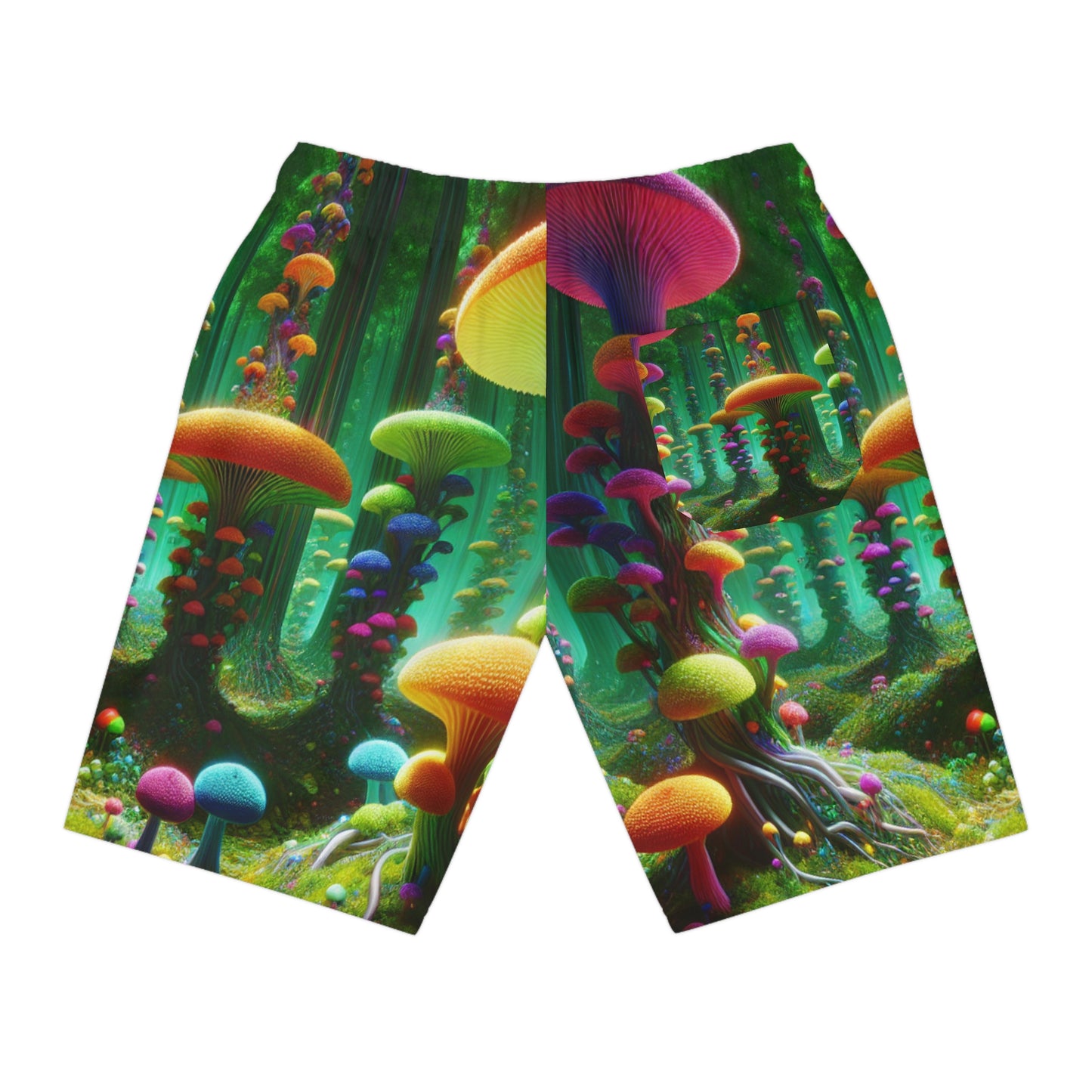 Raphaelle Verona - Psychedelic Streetwear Shorts