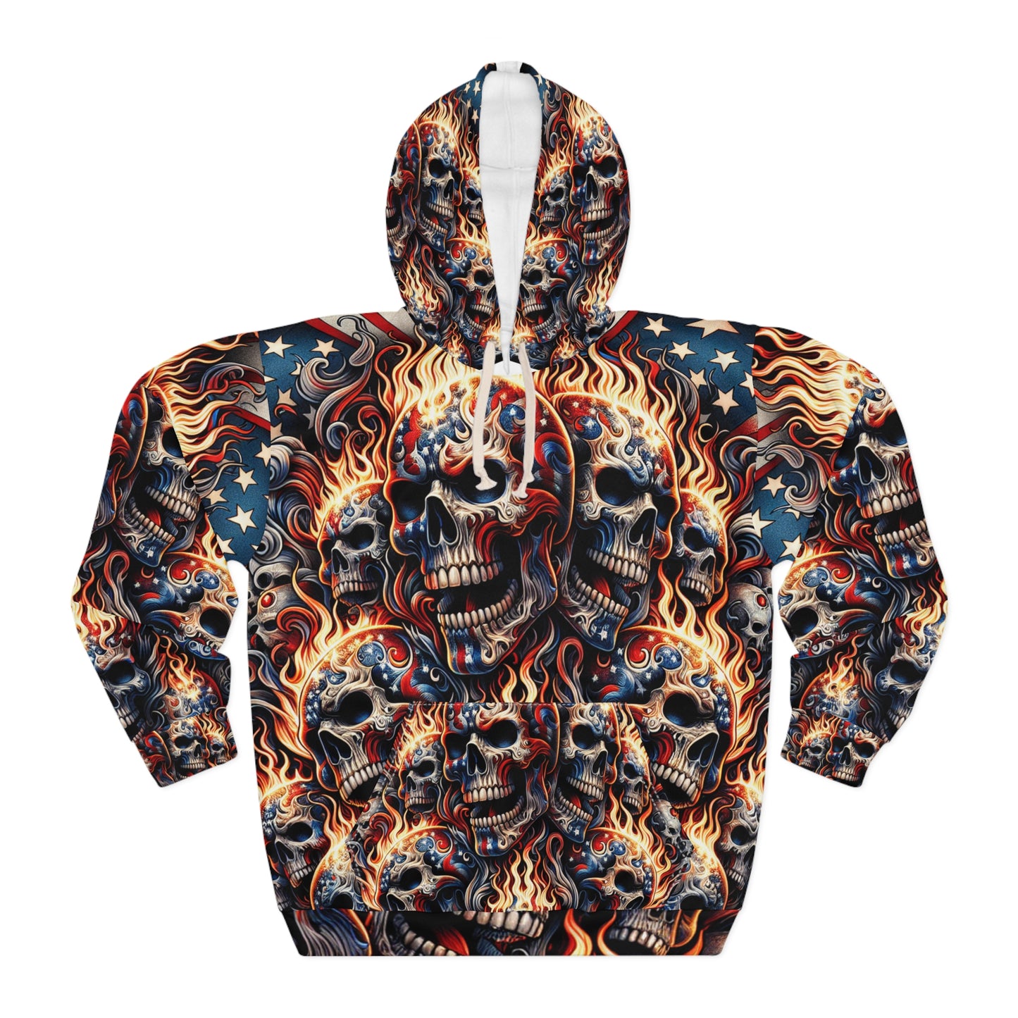 Patriot Inferno Specter Hoodie - Patriotic Streetwear