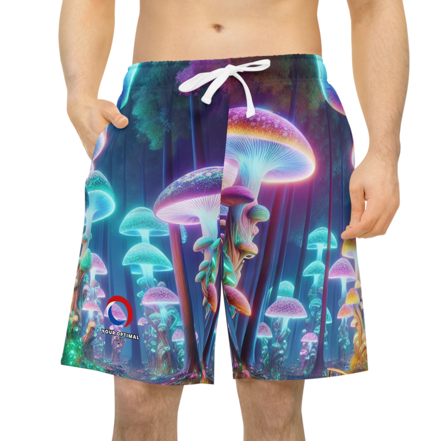 Lorenzo Bellini - Psychedelic Streetwear Shorts