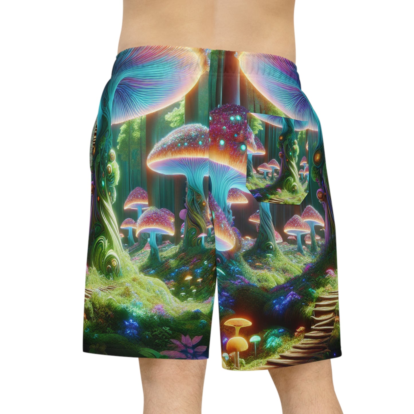 Ambrosia Delvecchio - Blacklight Reactive Shorts