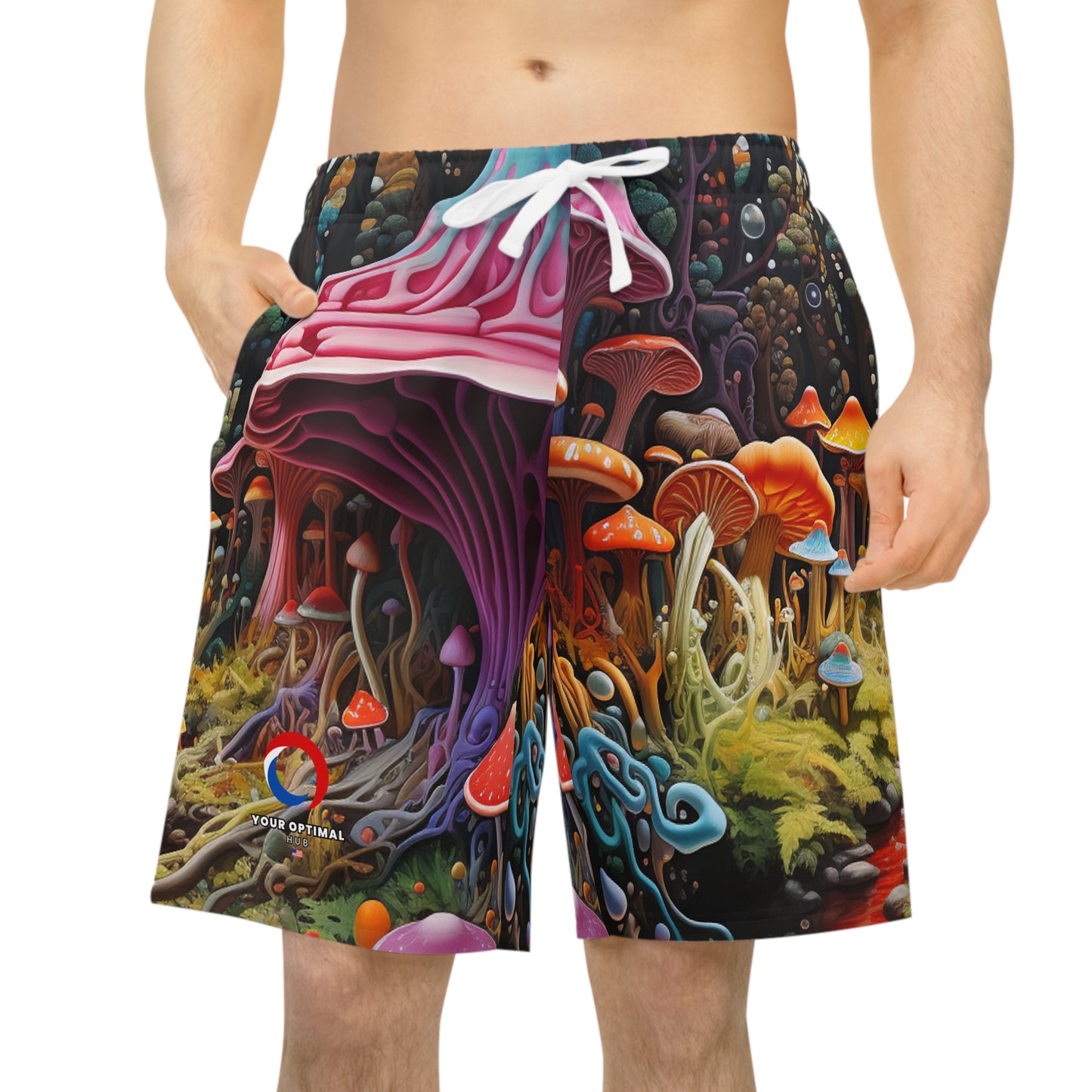 Valentina Sforza - Psychedelic Streetwear Shorts