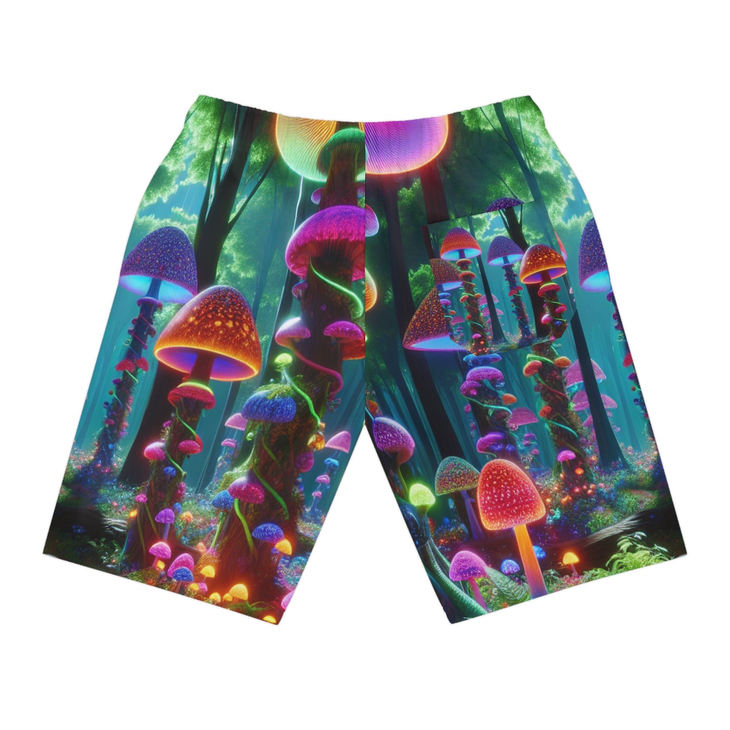 Aurelia Donatelli - Psychedelic Streetwear Shorts