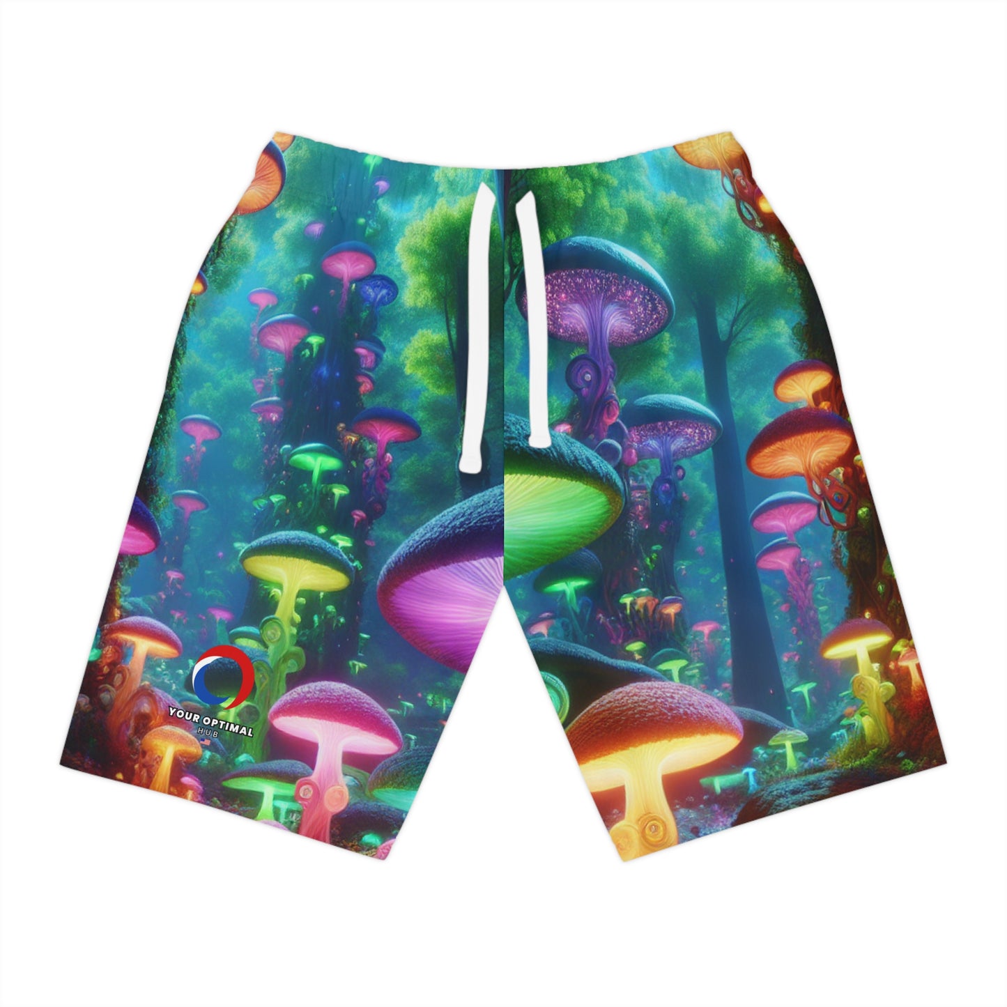 Theodora Florian - Blacklight Reactive Shorts