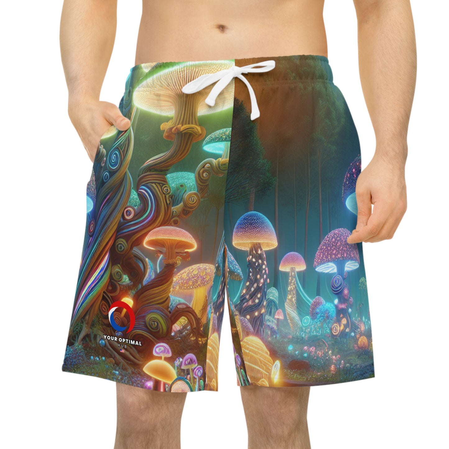 Benedetto Caravelli - Psychedelic Streetwear Shorts