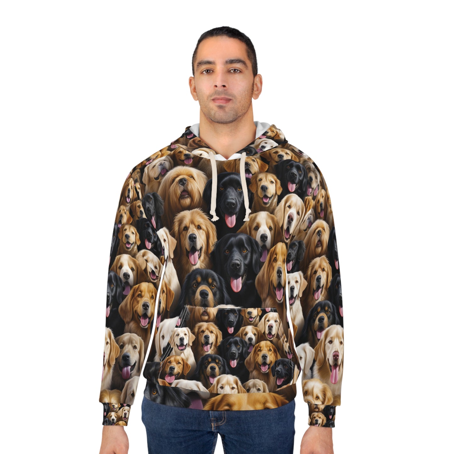 Ultra-Sharp Dog Portrait Hoodie - Bold Dog Art Hoodie