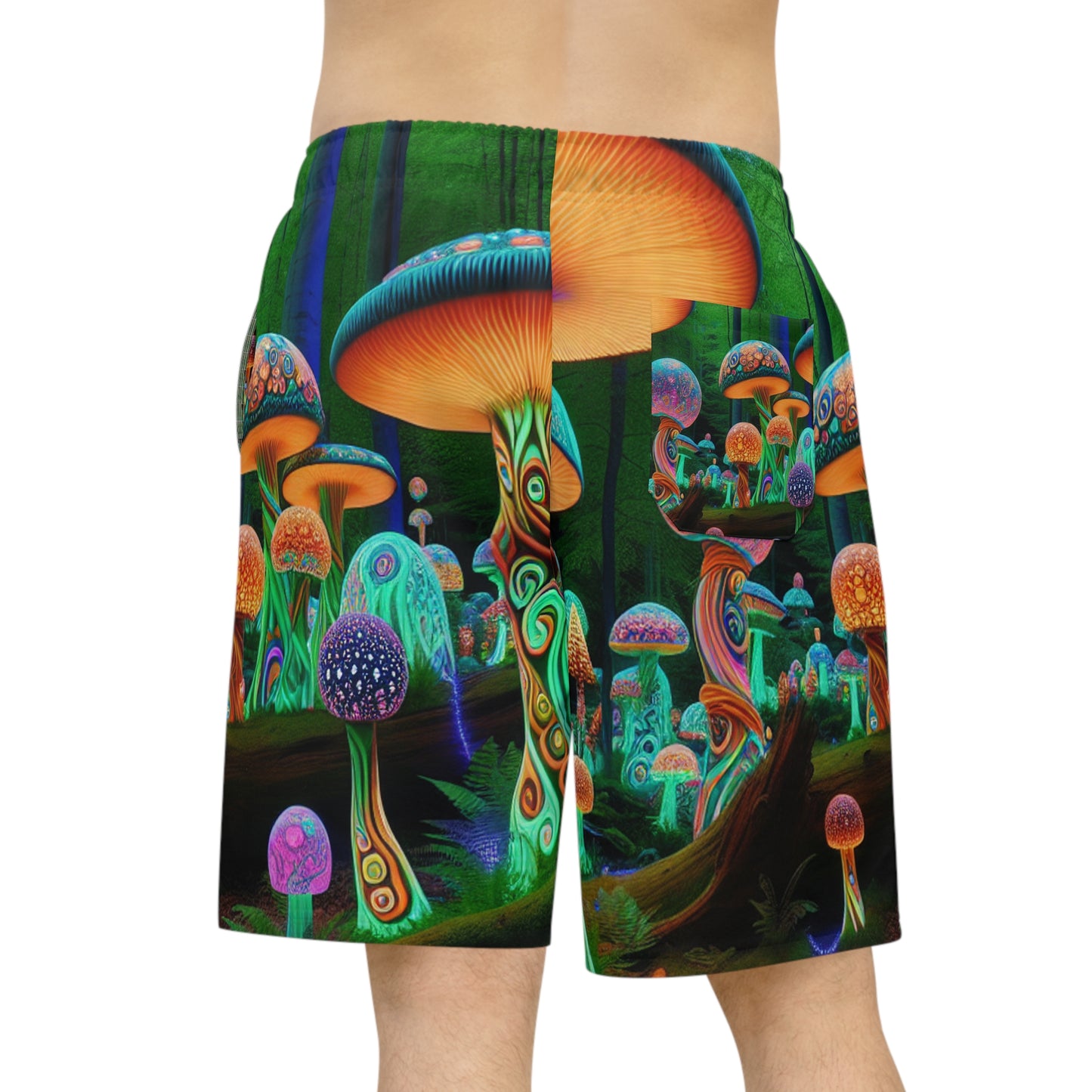 Evelina Barrington - Psychedelic Streetwear Shorts