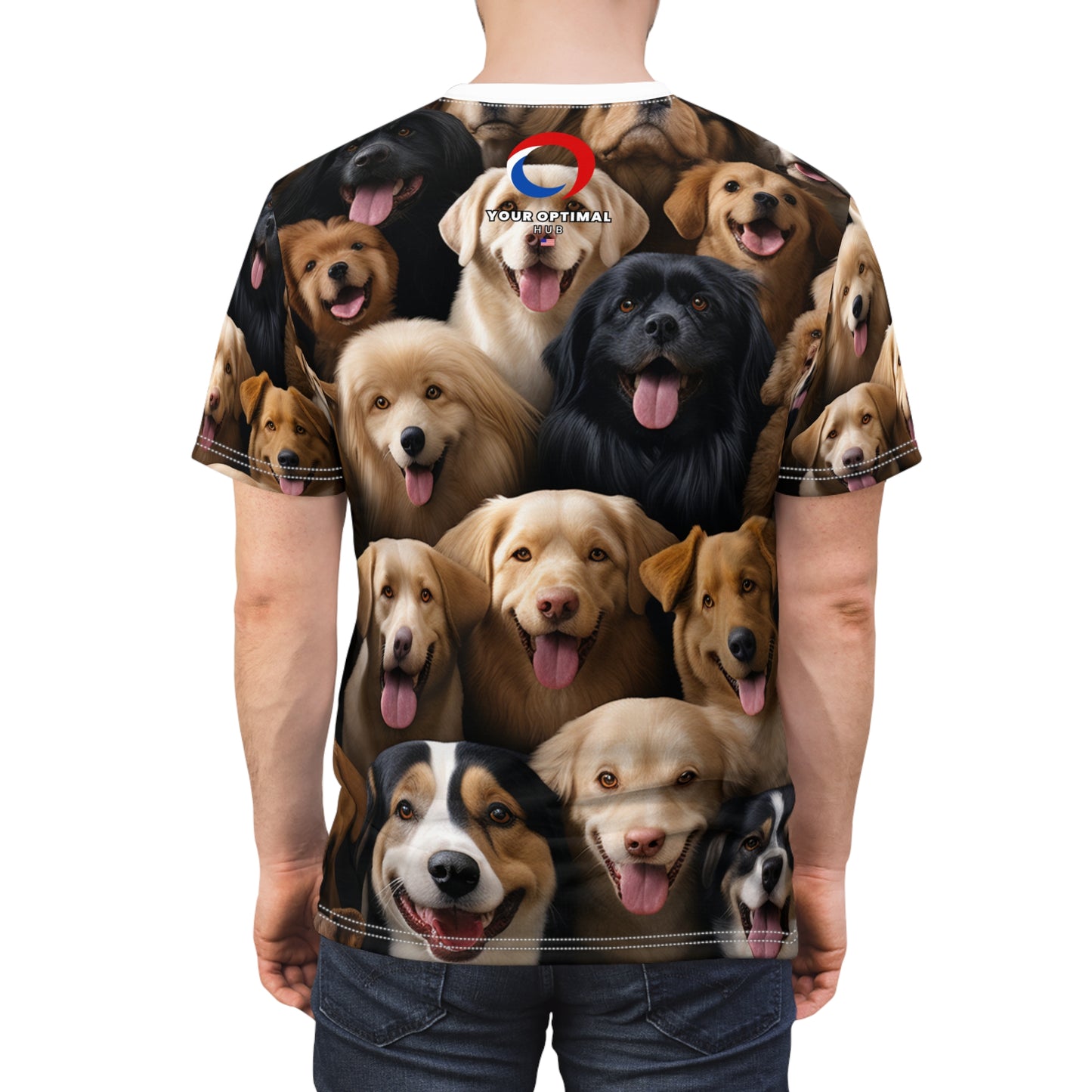 Sniff Snazzy Photo Blend Tee - Dog Breed Fashion T-shirt