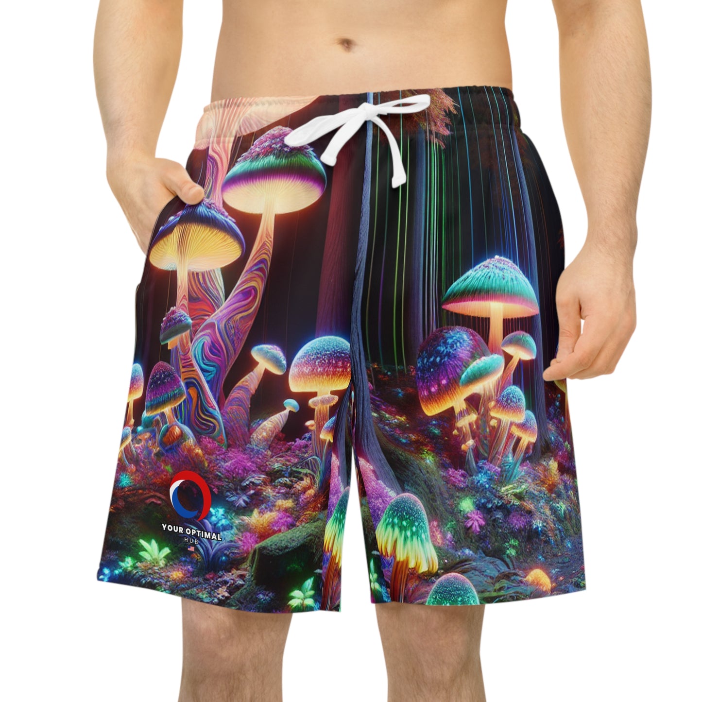 Benedetta Verdano - Blacklight Reactive Shorts