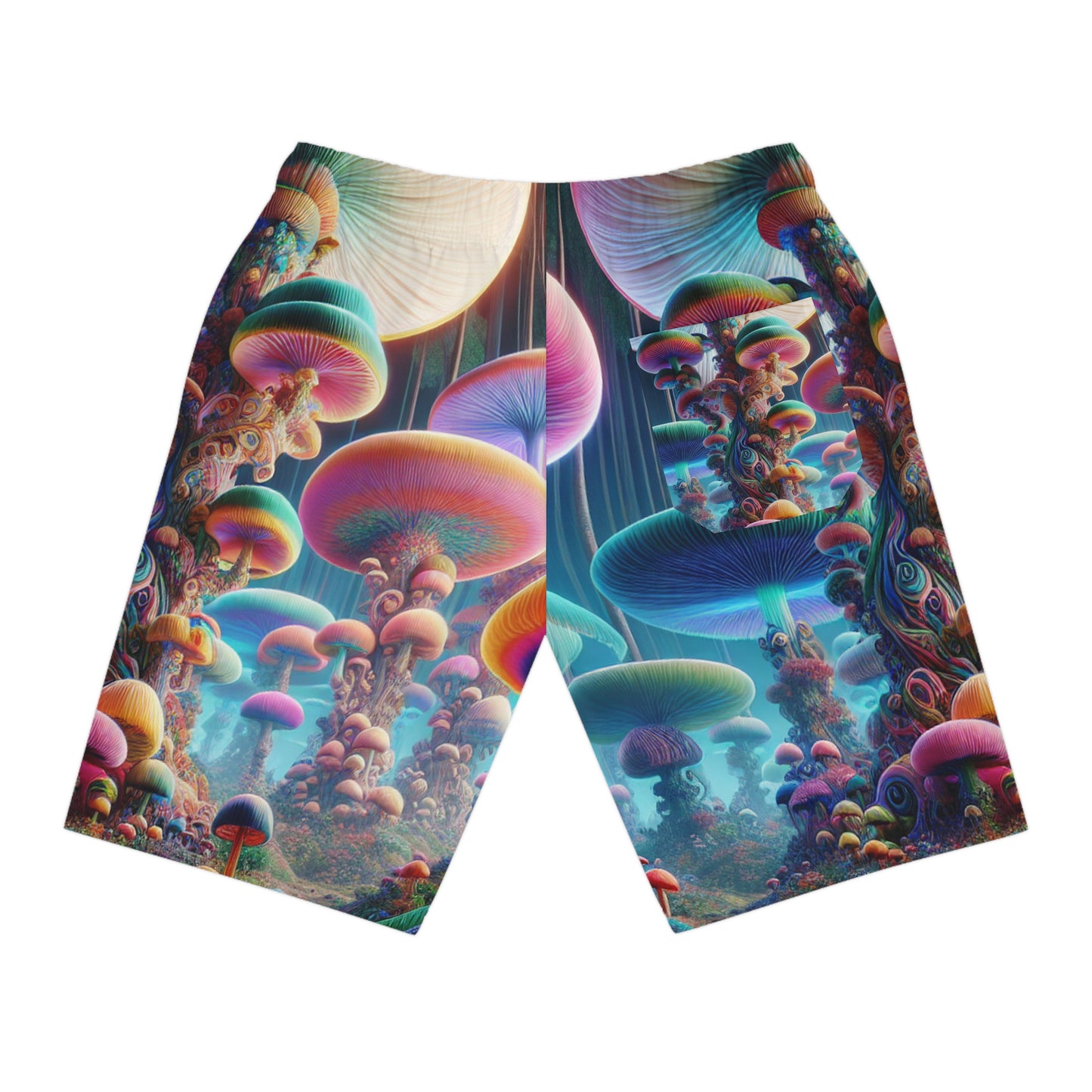 Benedicto Castellano - Blacklight Reactive Shorts