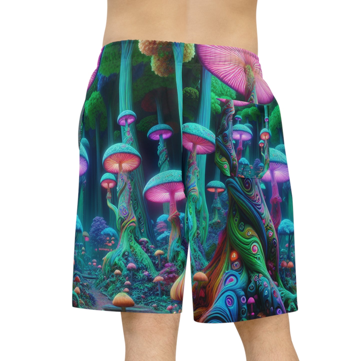 Leonora Chiavelli - Psychedelic Streetwear Shorts