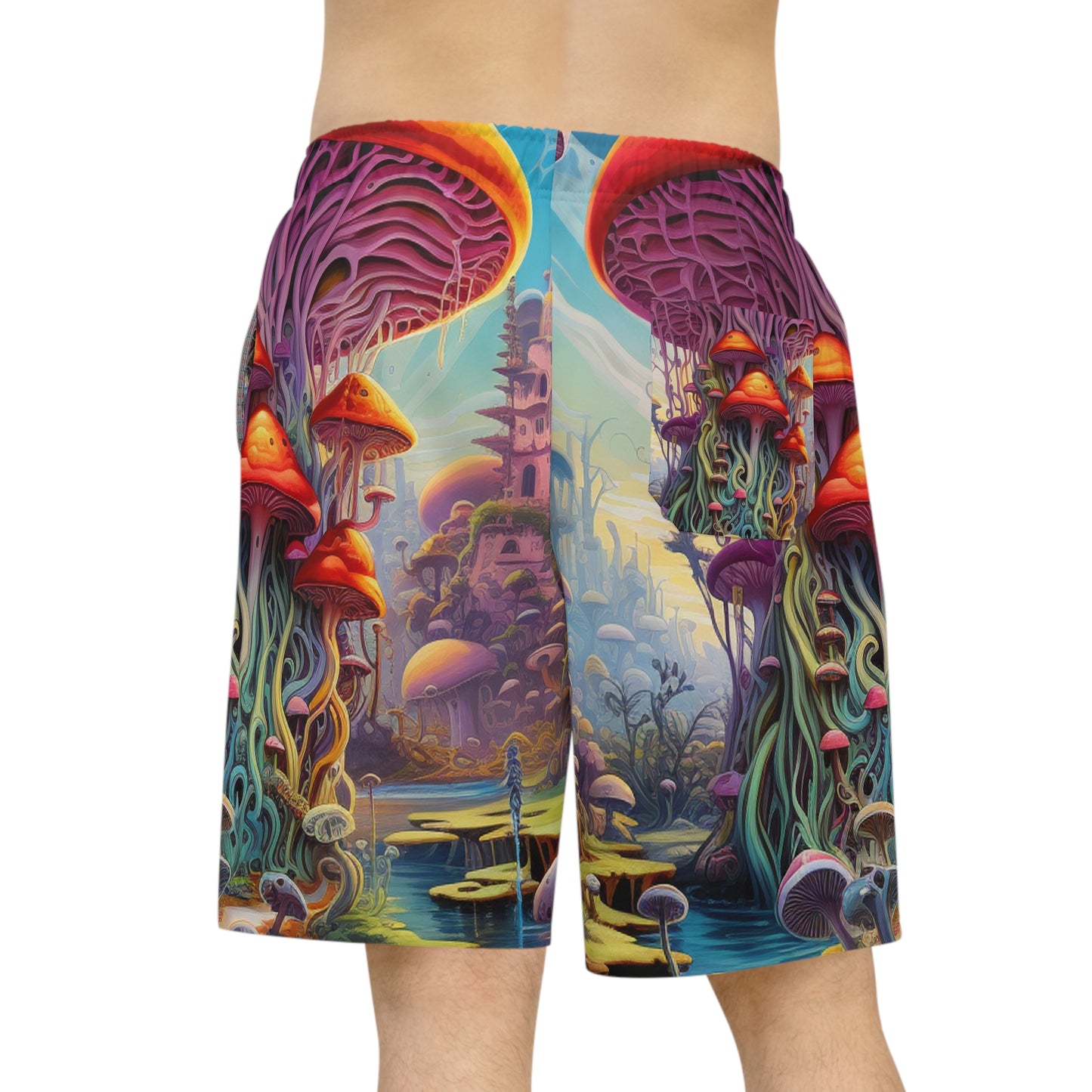 Amelia VanDerloren - Psychedelic Streetwear Shorts