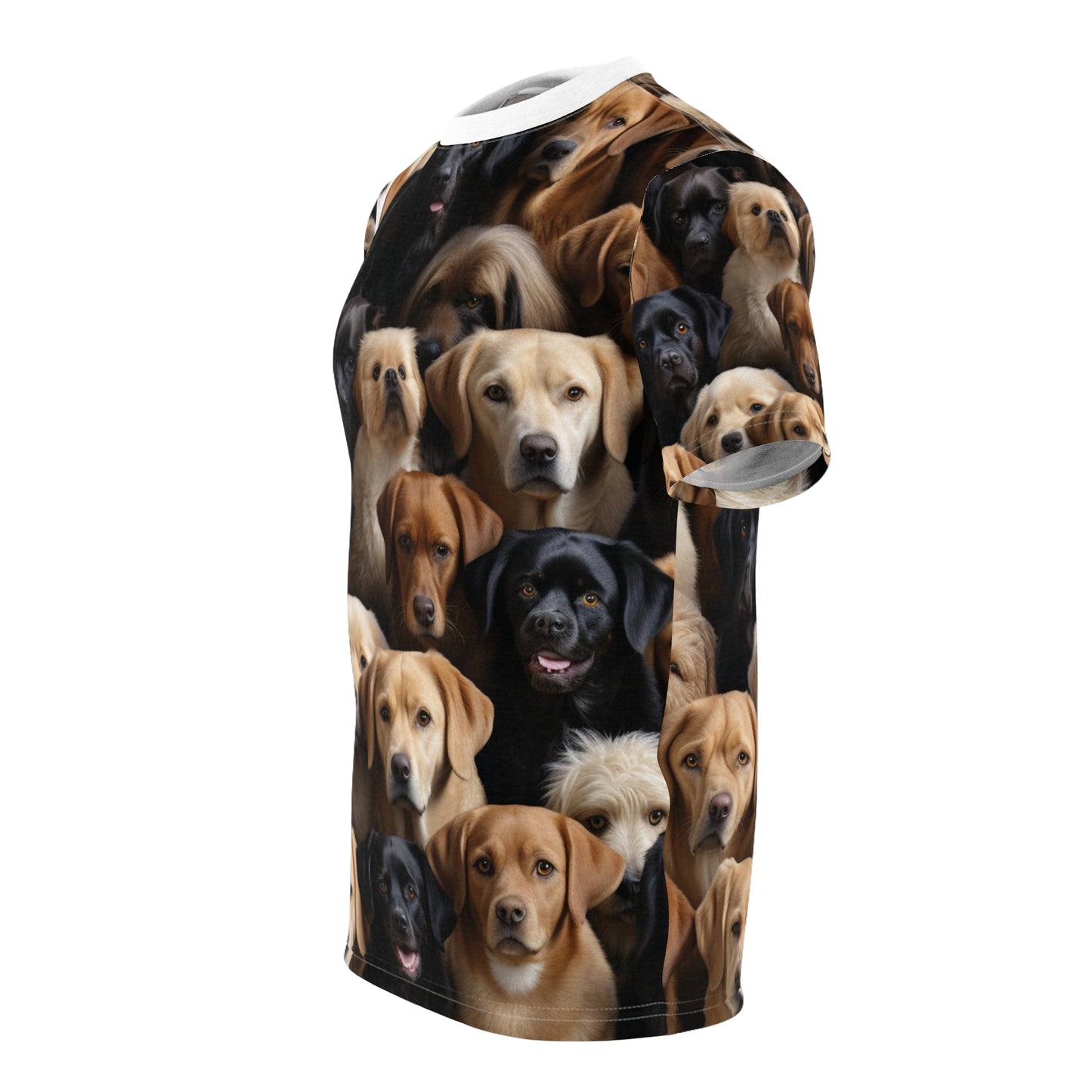 Pawsome Canine Collage Tee - Dog Breed Fashion T-shirt