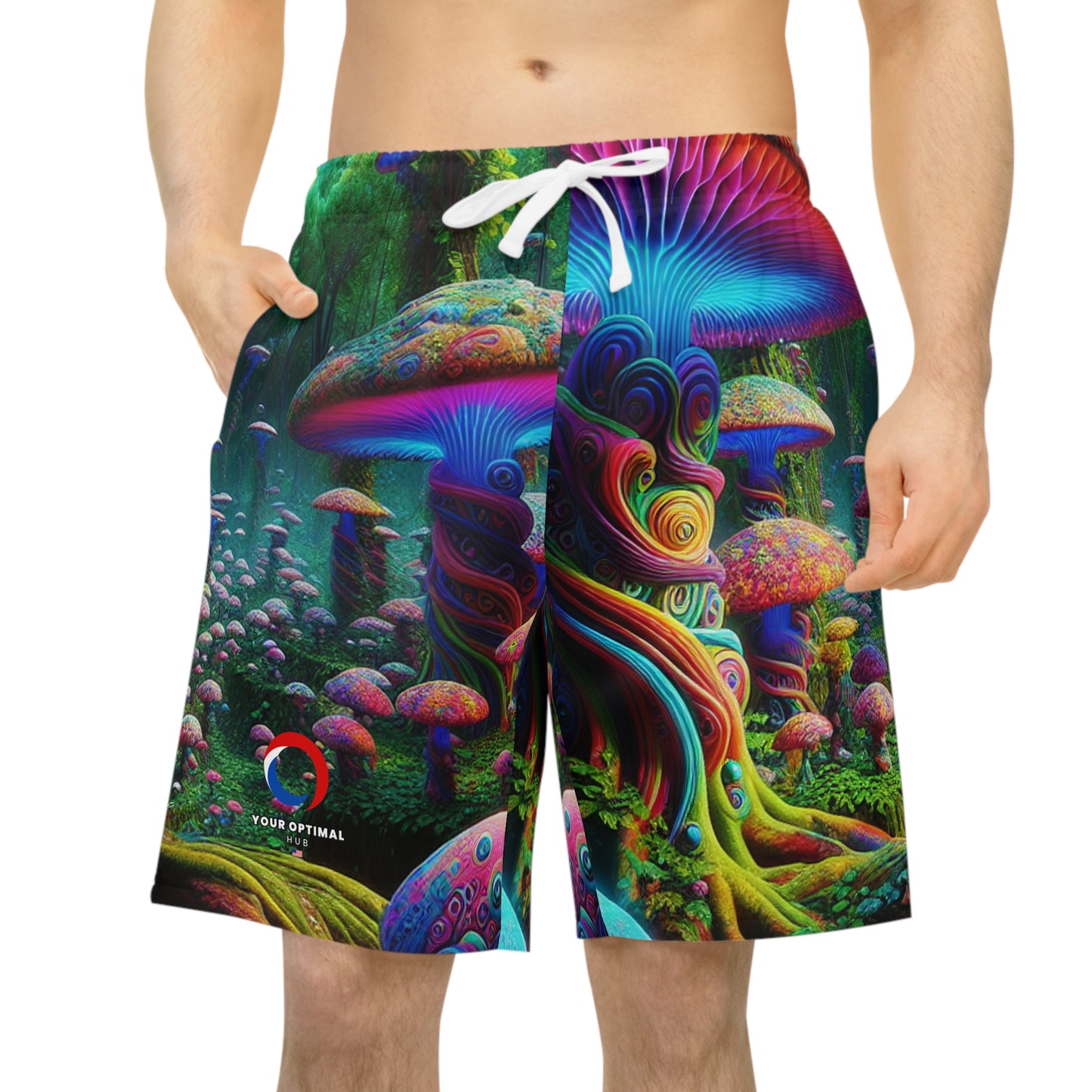 Isabella Remareo - Psychedelic Streetwear Shorts