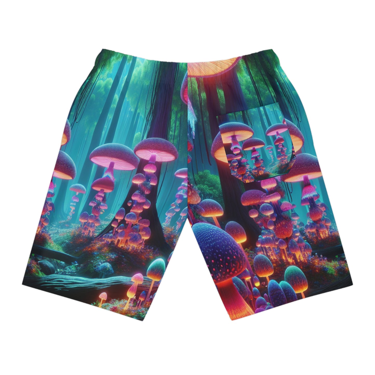 Lucretia DuVernay - Psychedelic Streetwear Shorts