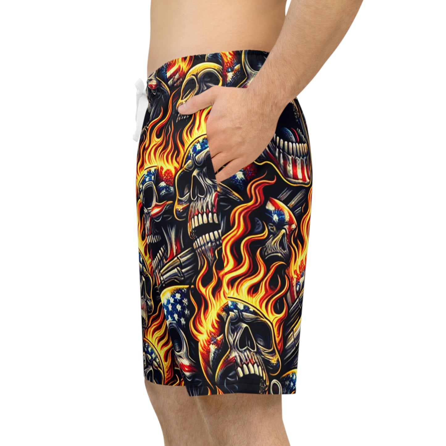 Ghostflame Liberty Shorts - Bold Patriotic Apparel