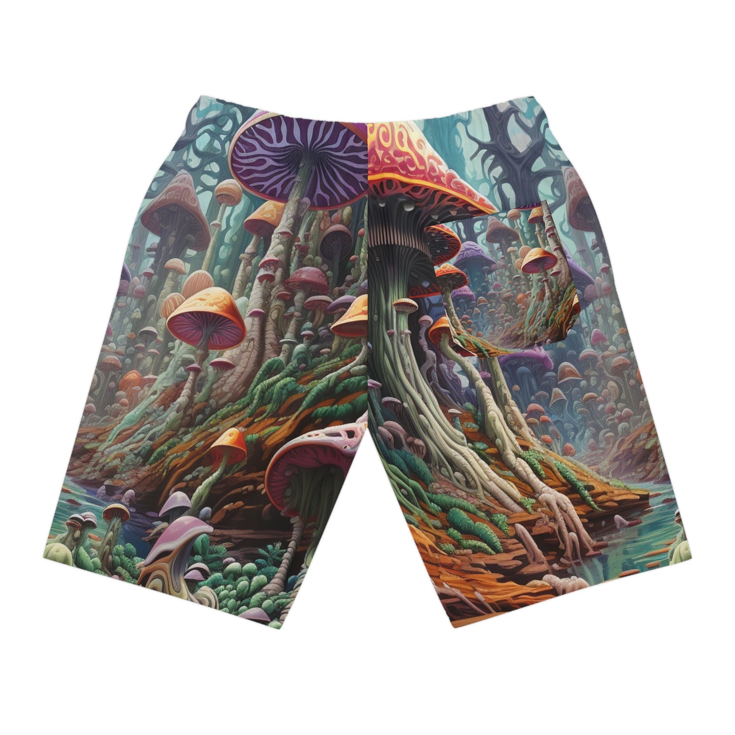 Eloise de Lyon - Psychedelic Streetwear Shorts