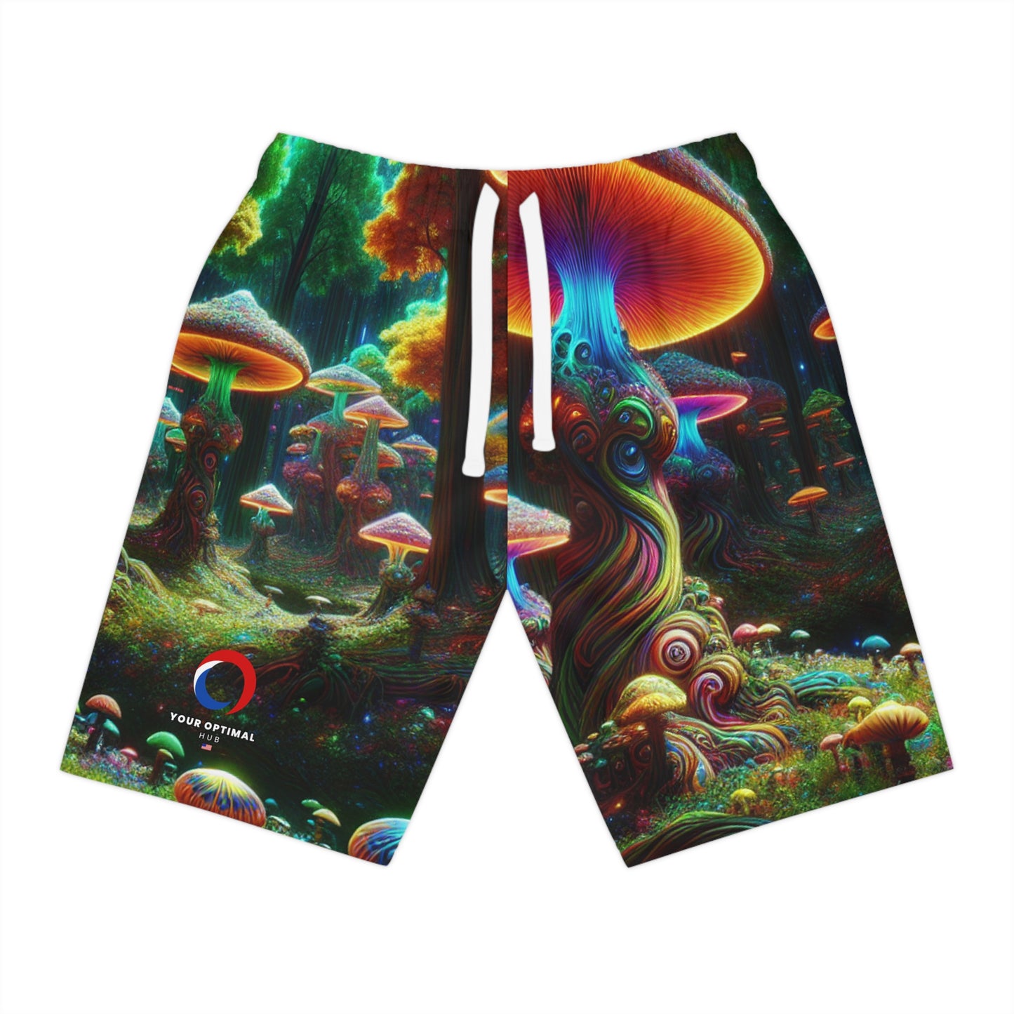 Isabella Dal Ponte - Blacklight Reactive Shorts