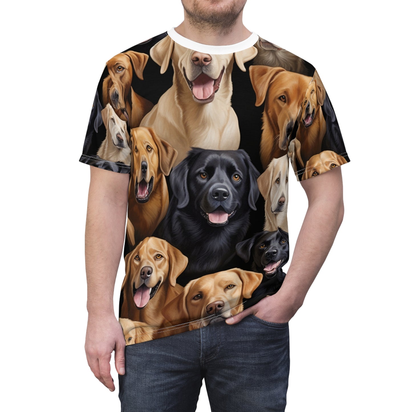 Bark Blitz Photo-real Tee - Dog Breed Fashion T-shirt