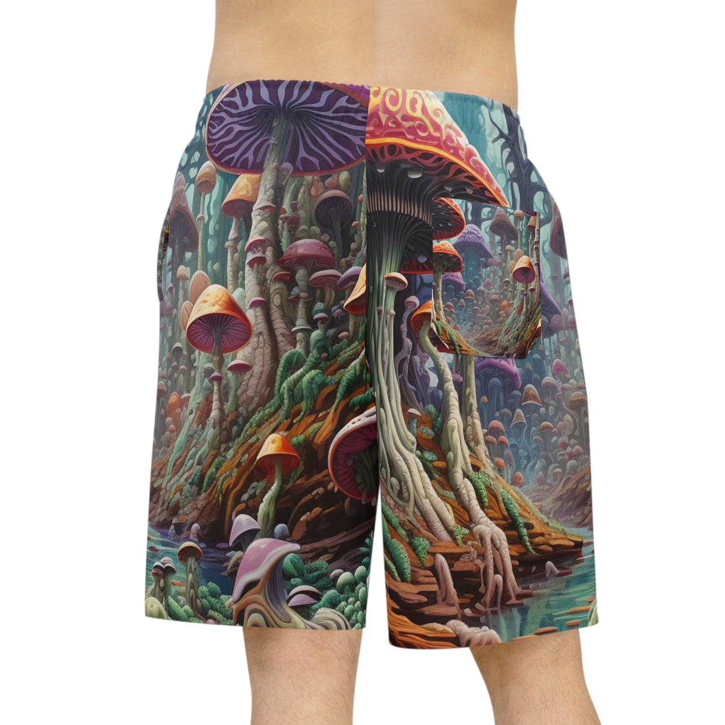 Eloise de Lyon - Psychedelic Streetwear Shorts