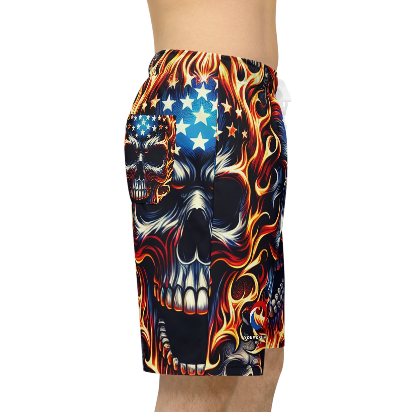 Infernal Allegiance Flame Design - Patriotic Streetwear