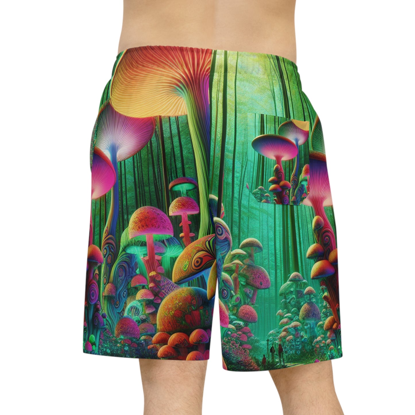 Luciana Verrocchio - Psychedelic Streetwear Shorts