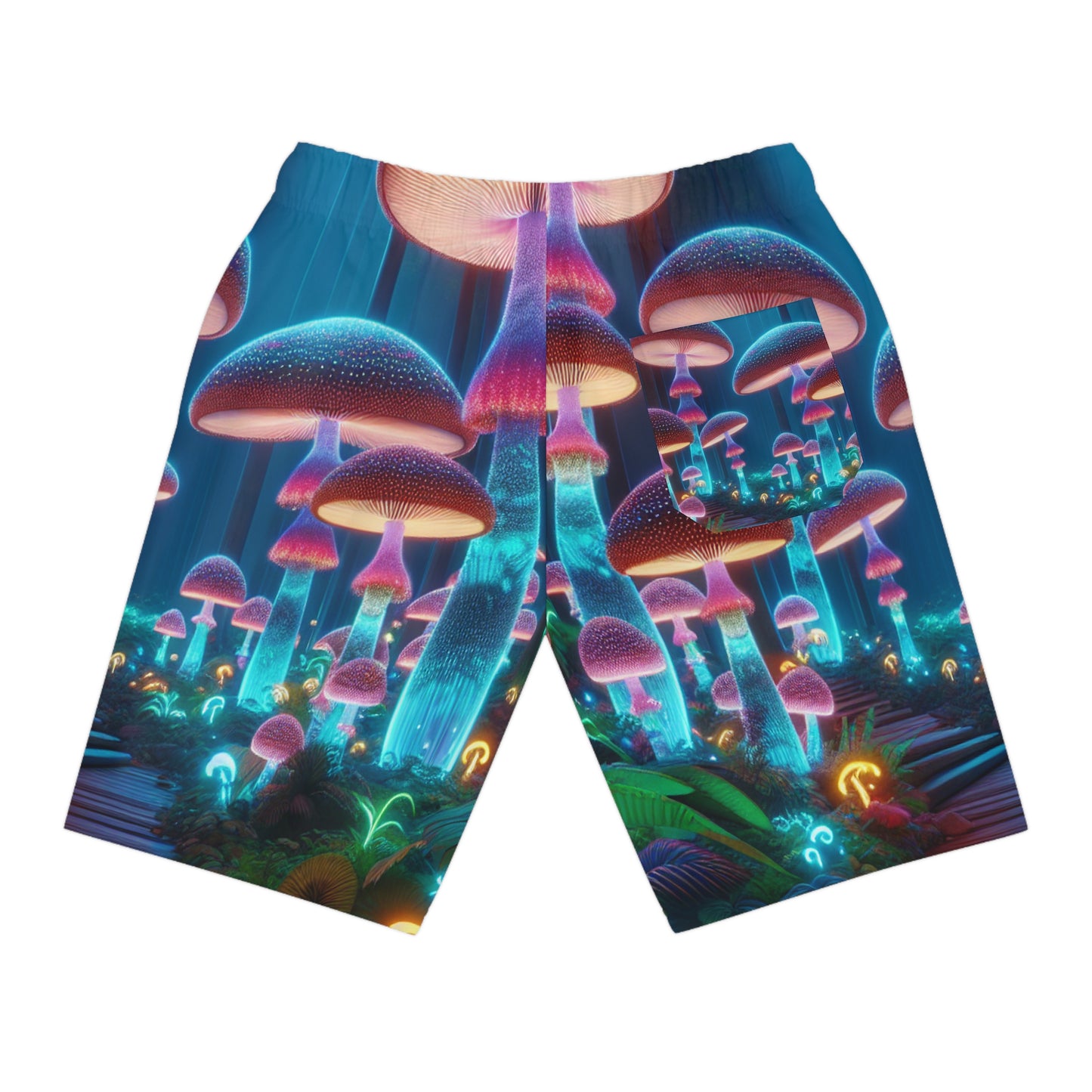 Leonardo Sforza - Psychedelic Streetwear Shorts