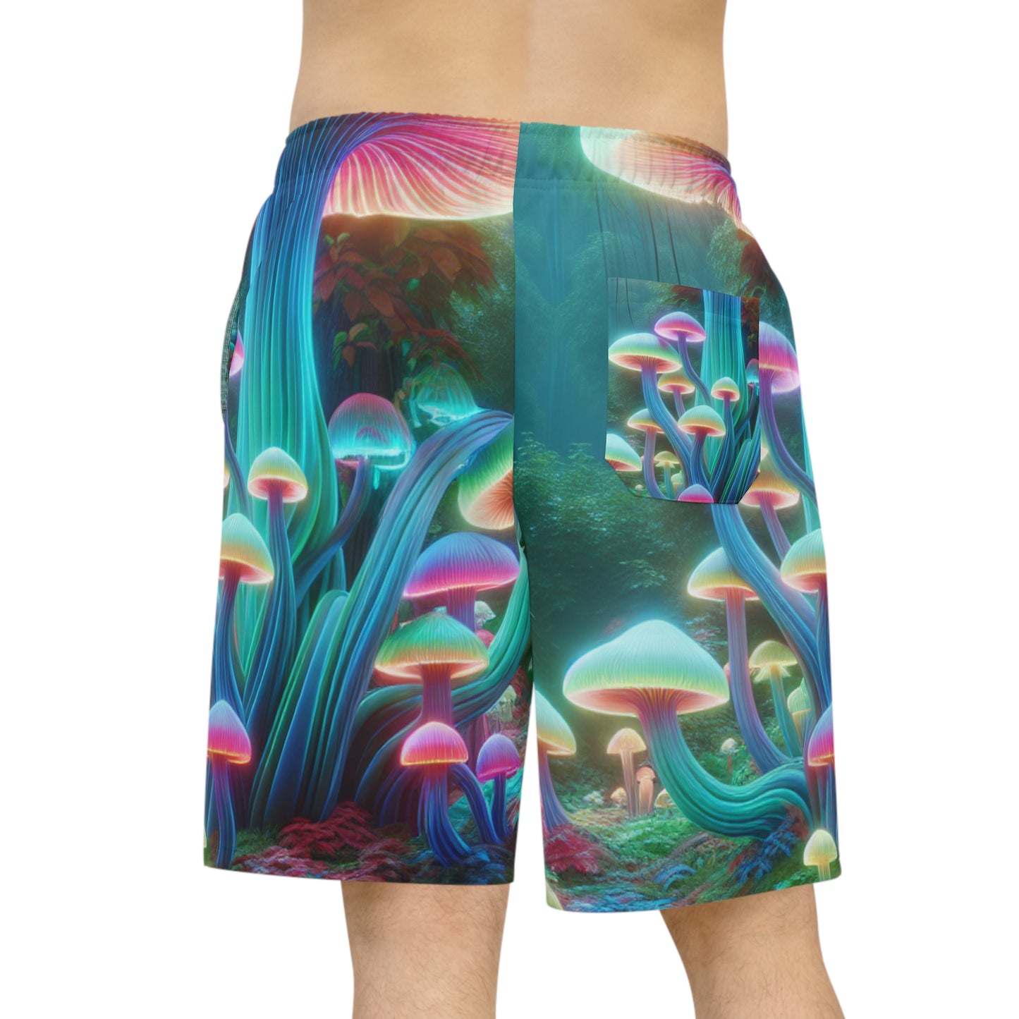 Eliana Fioravante - Psychedelic Streetwear Shorts