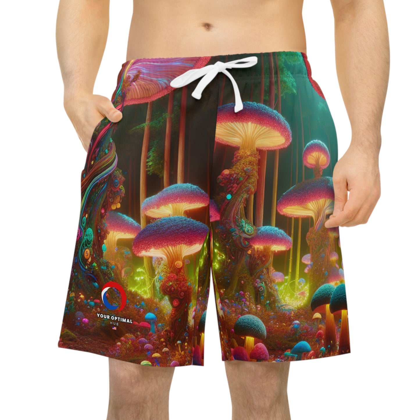 Rosalia Bellini - Psychedelic Streetwear Shorts