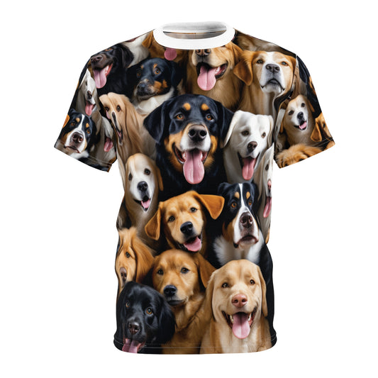 Pawesome Pooch Pictorama - Dog Breed Fashion Tee