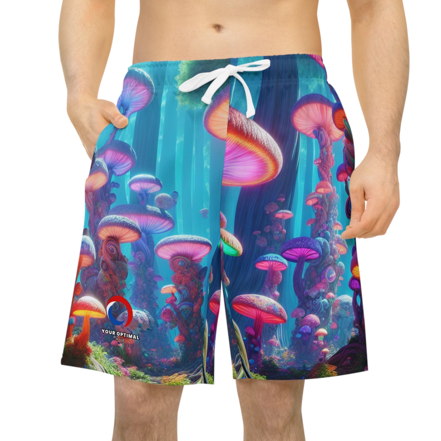 Clarissa DeLune - Blacklight Reactive Shorts