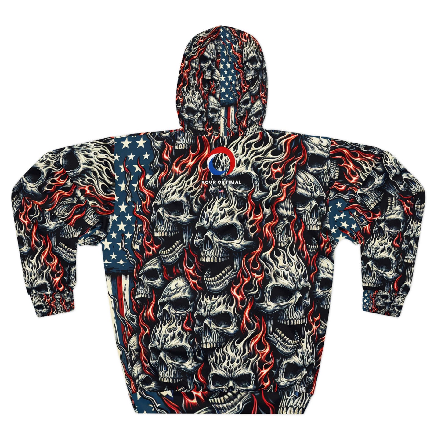 Luminous Legion Hooded Inferno - Patriot Blaze Hoodie