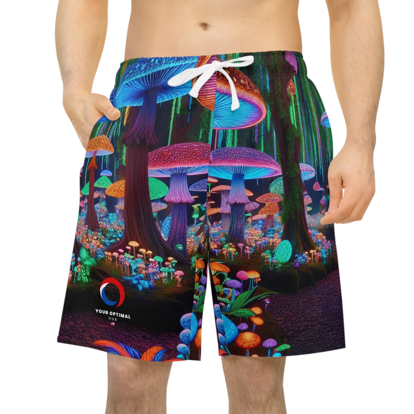 Isabella Solari - Psychedelic Streetwear Shorts